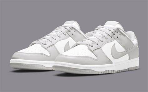 nike dunks grey footlocker